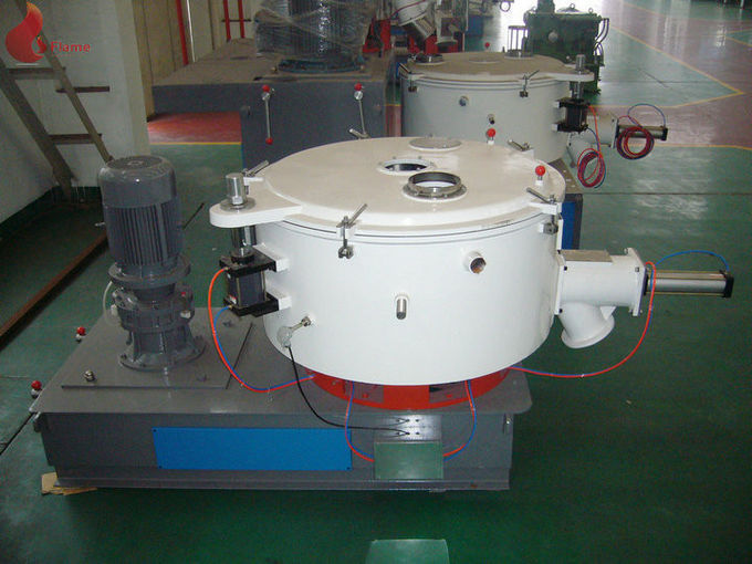 PVC, PP의 PE를 위한 다중채널 냉각 SHL Penumatic 찬 섞는 기계 고속 믹서