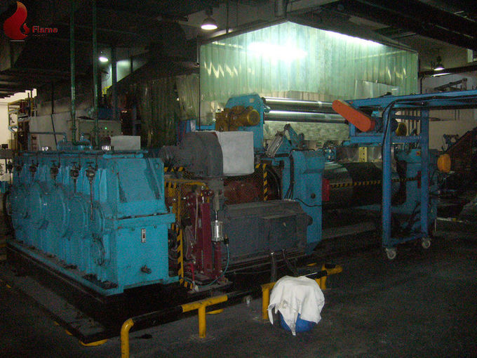 Φ610 x1830mm双辊混合开式磨机,齿轮联轴器传动