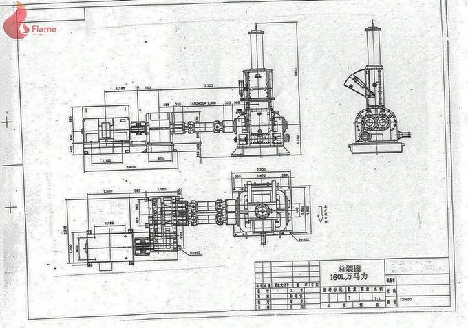 1500kg / h 400kw合金磨损环160L内部搅拌机薄油润滑系统