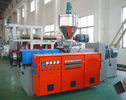 37KW PLC劈刀器机双锥形螺杆PE和木材塑料