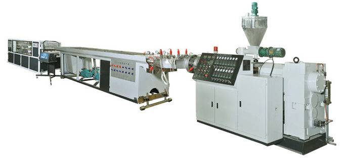 250kg / h四腔塑料管材挤出机，适用于电工螺纹管材