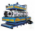 HDPE / PVC / PP立式和卧式双壁波纹管挤出生产线