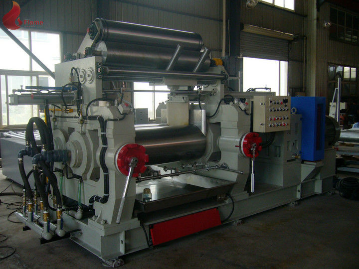 两辊橡胶开放式磨机与完全封闭式笼子转子Φ400x 1000mm