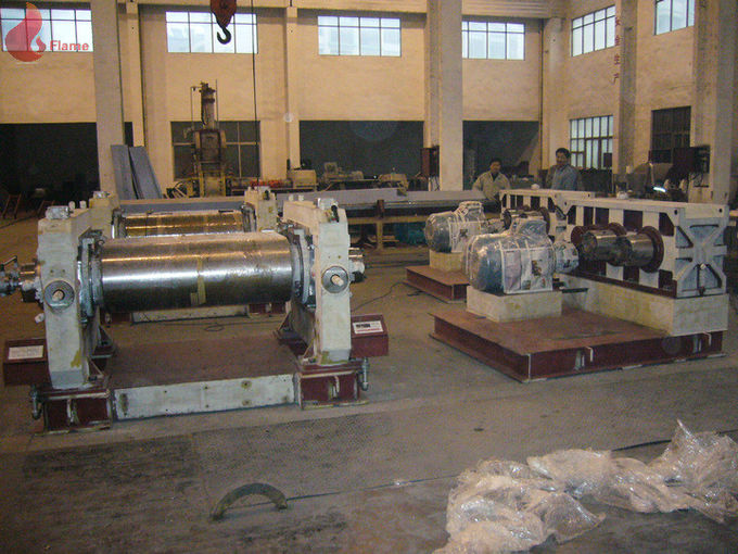 两辊橡胶开放式磨机与完全封闭式笼子转子Φ400x 1000mm