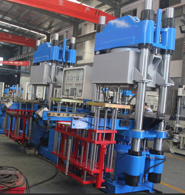 真空橡胶注射成型机自动或手动进出模具