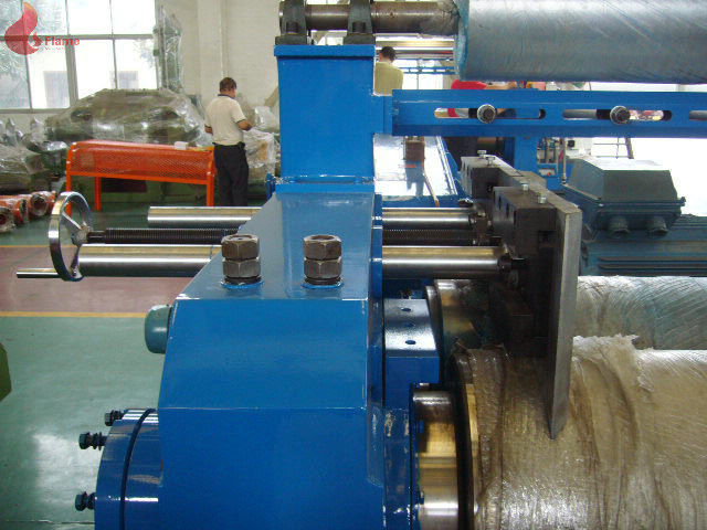 Moulin de mélange ennuyé de rouleaux en caoutchouc deux de petit pain， équipement en plastique de laminoir de PVC