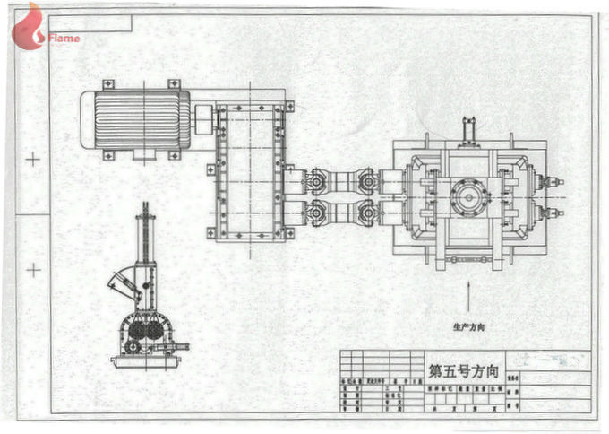 Mélangeur interne 100L de Banbury de porte de baisse de contrôleur de PLC de MOTEUR de SIEMENS pour la塑化