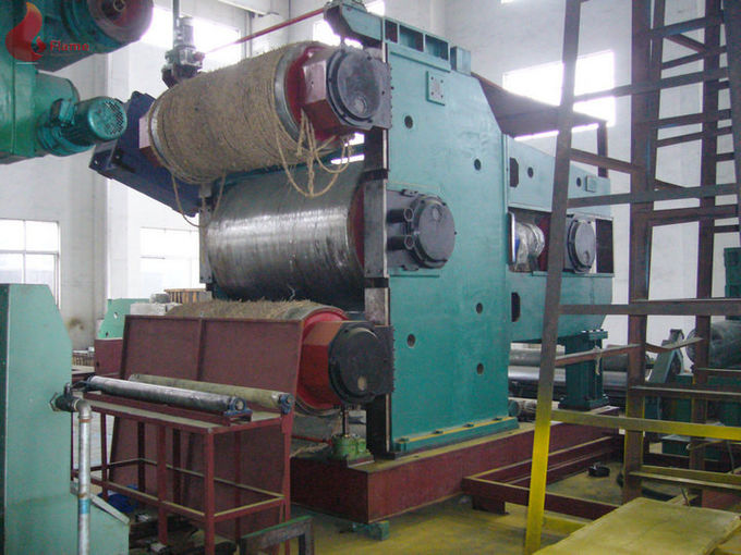 Γ-Art rolen Ø300 der PLC-Steuergummikalender-Maschinen-vier × 900mm