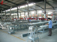 55kW 280kg / h PVC木质塑料复合甲板挤出机