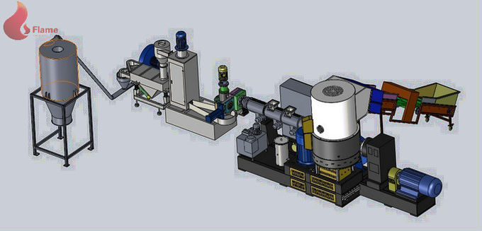 PP / PE를위한플라스틱작은알모양으로하기기계