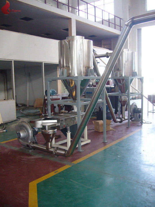 뜨거운절단플라스틱작은알모양으로하기기계/합금강철쌍둥이나사플라스틱압출기PVC