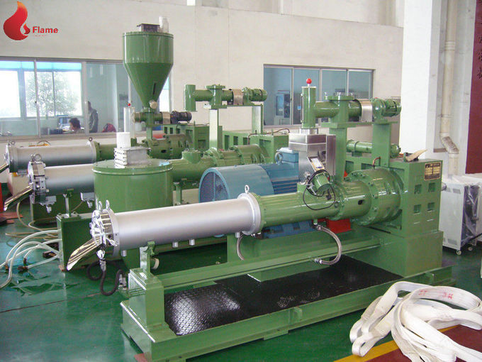 PRE180 PVC장연약한필름을위한스테인리스호퍼를가진플라스틱압출기기계