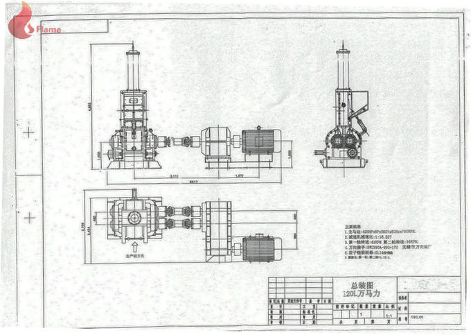 밴버리플라스틱/고무믹서를위한밴버리내부믹서를품는기름난방높은정밀도