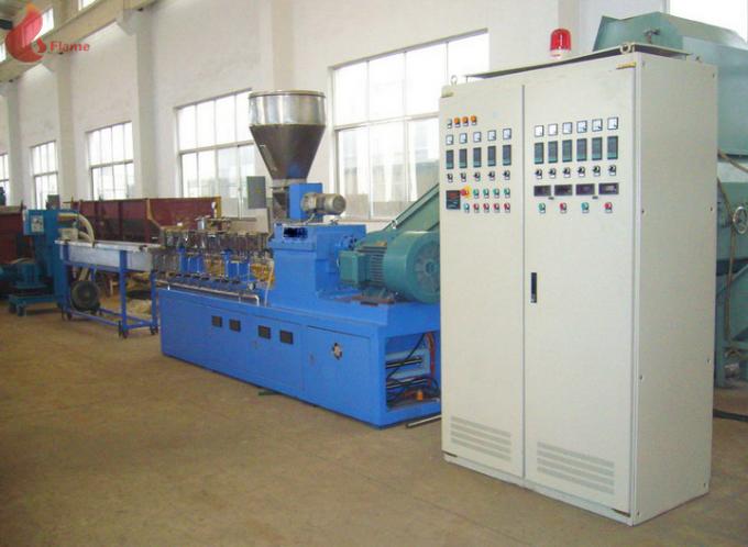 PLC同向旋转塑料挤出机合金双螺杆模块化