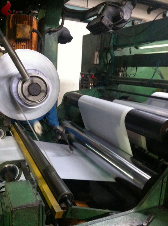 塑料地板4辊压延机耐用，可旋转接头和软金属管