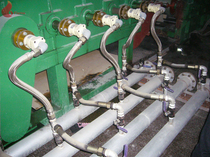 Artículo ruidoso bajo de la máquina del calendario del PVC de 4 rollos con ta dureza
