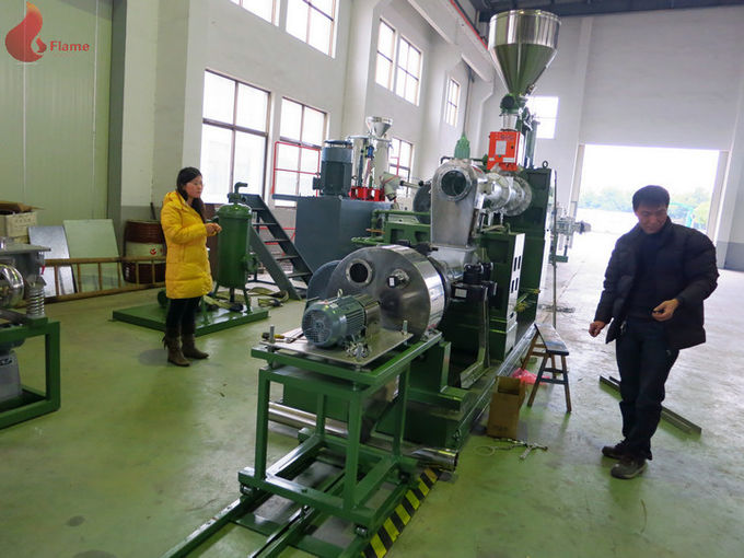 单螺杆塑料造粒工艺，行星辊挤出机Ф150 - 255mm