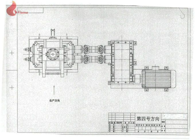 220KW 100L下门式班伯里人造革和PVC薄膜内部混合器