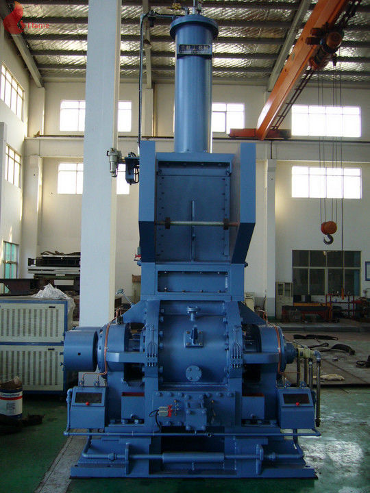 4500kg / h合金钢铸造橡胶内混器四角密封