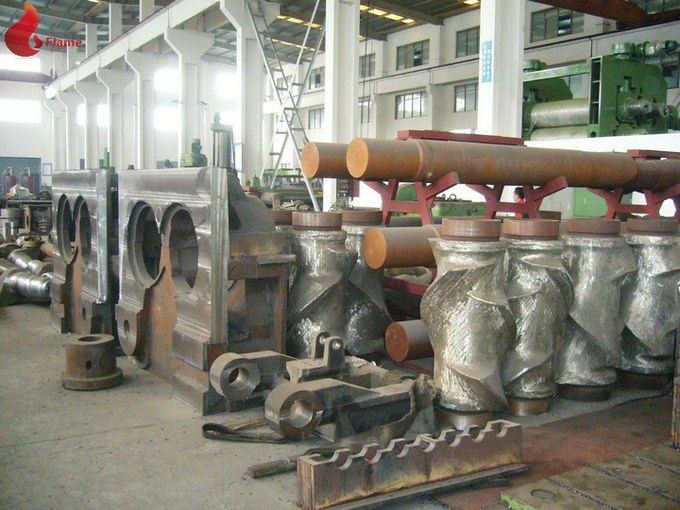 Four-Wing 7500kg / h Alloy steel casting Banbury Internal Mixer Hermetic Type FM-410