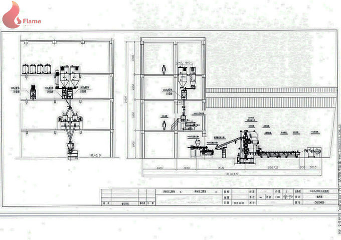 Around the borehole roll PVC Calender Machine / calendering equipment
