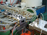 带牵引真空校准表的多孔电缆管道PVC型材生产线