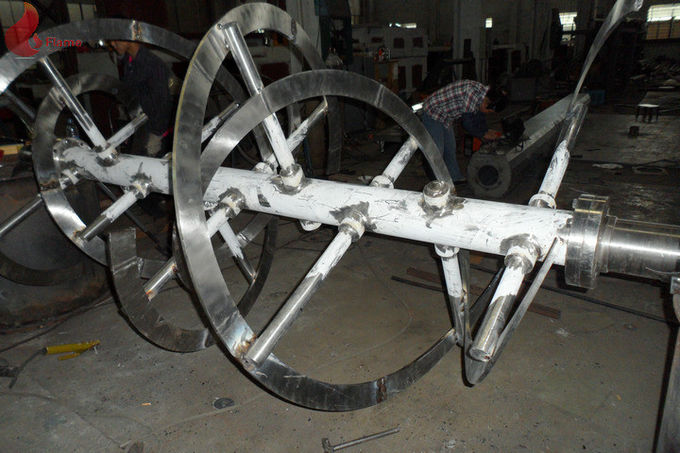 大容量卧式混合机组热混合和冷却混合机